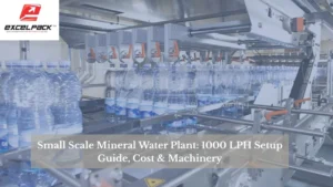 Read more about the article Small Scale Mineral Water Plant: 1000 LPH Setup Guide, Cost & Machinery