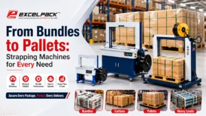 Read more about the article From Bundles to Pallets: Strapping Machines for Every Need