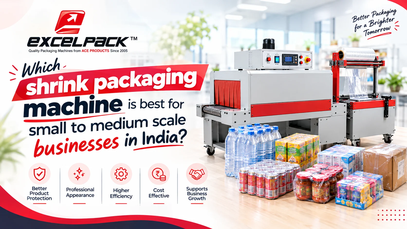 shrink packaging machine